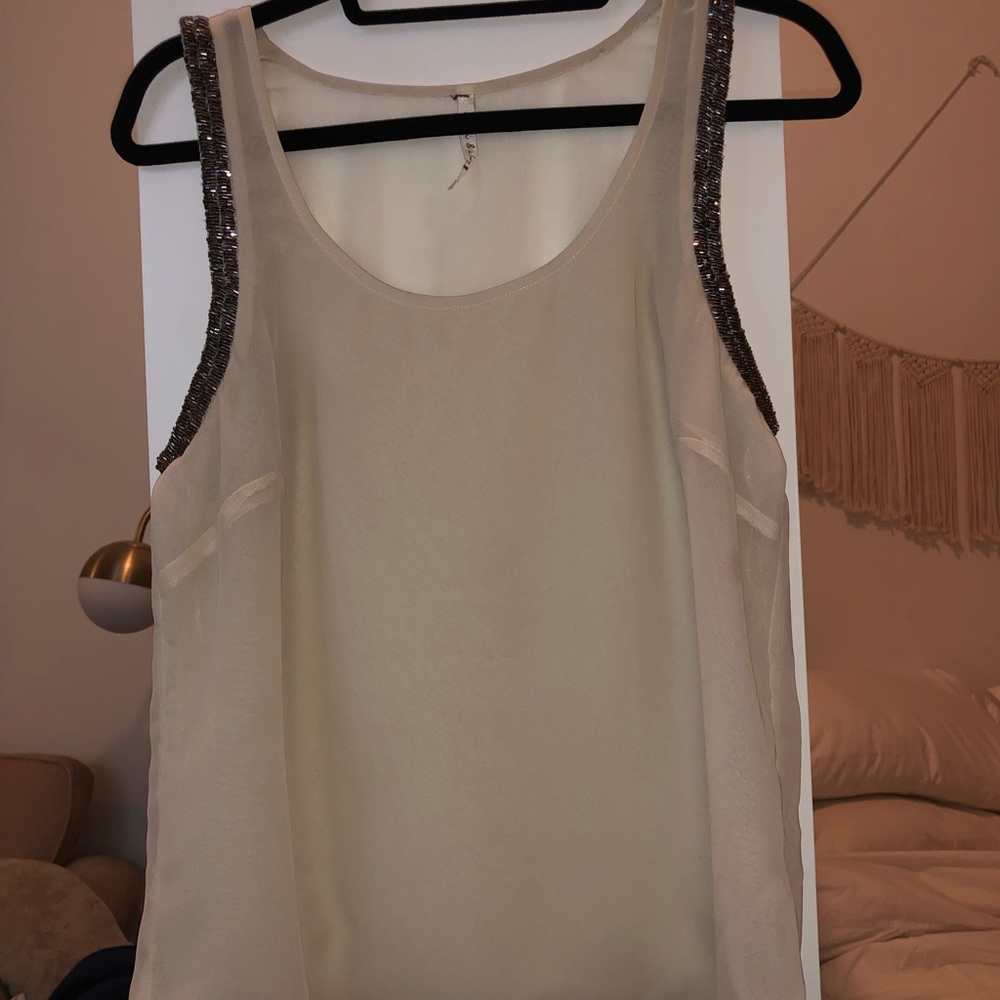 Willow & Clay Beige tank top